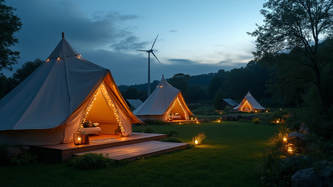 Glamping and Electricity: A Green Adventure Experience