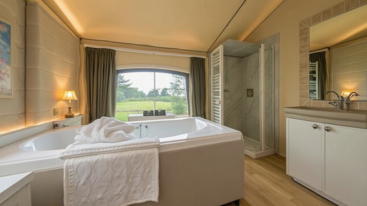 Types of Bathroom Facilities in Glamping Cottages
