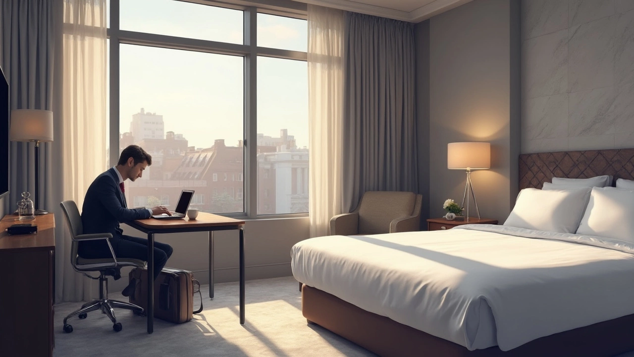 Who Stays at Commercial Hotels?